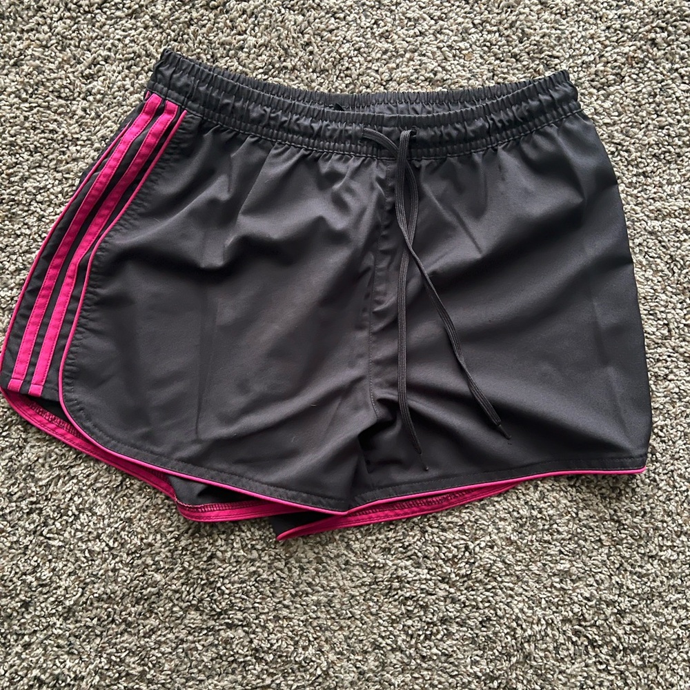 BCG Women's Grey and Pink Athletic Shorts